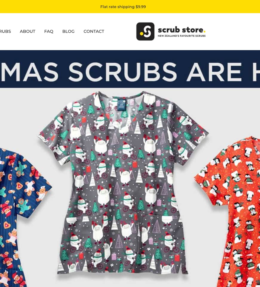 Scrub Store Website